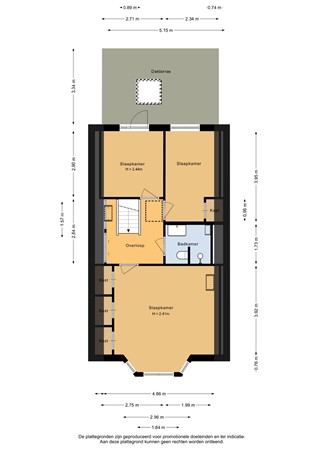 Floor plan - Middenweg 180, 1462 HL Middenbeemster 